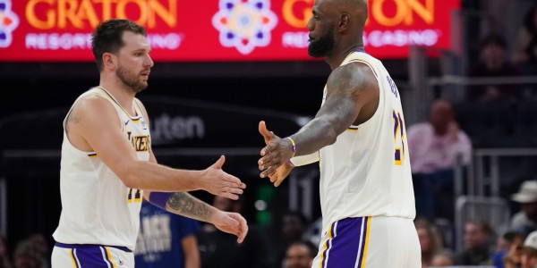 开云中国-2026年联盟仅两人达成至少600分200助：詹姆斯 东契奇